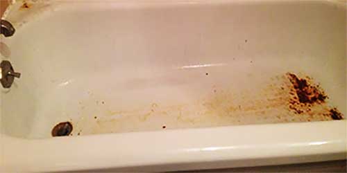 Bathtub Rust Removal Ugly Tub Ohio, How To Fix A Rusted Bathtub